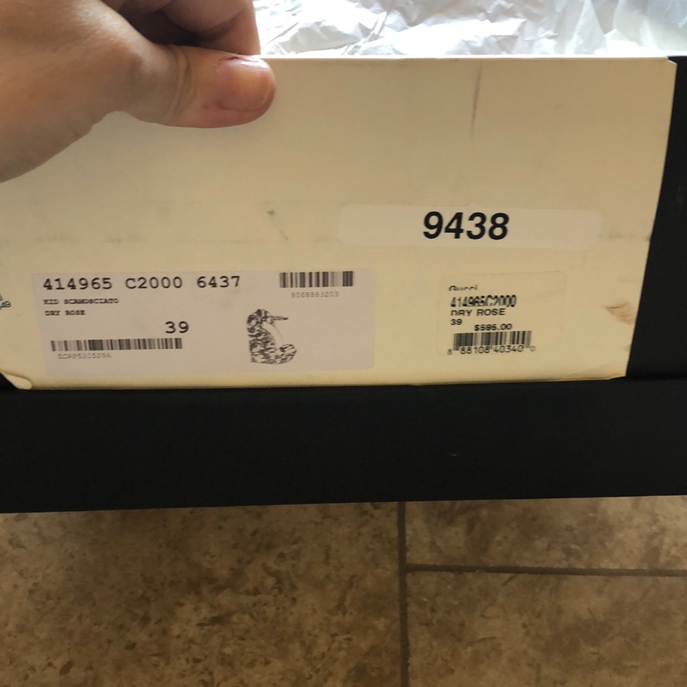 Authentic Gucci Red and Tan Wedge Sandals - Picture 4 of 4